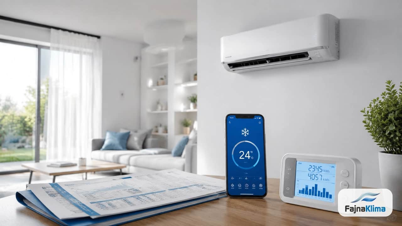 Certyfikowany instalator FajnaKlima wykonujący przegląd gwarancyjny klimatyzacji.