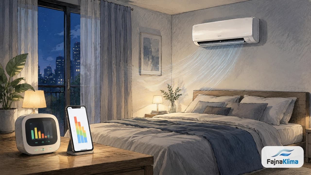Taryfa G12w klimatyzacja — nocne chłodzenie mieszkania latem i zużycie energii