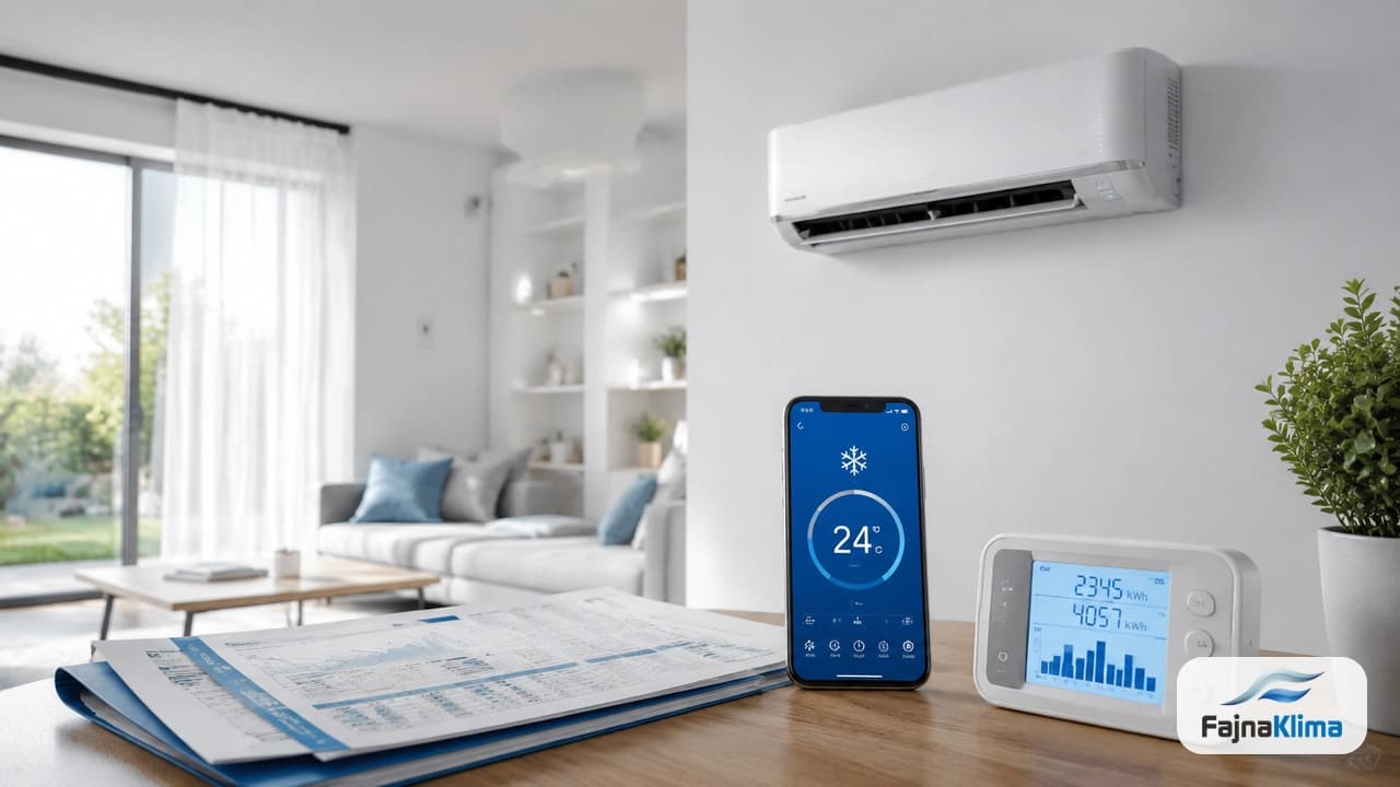 Certyfikowany instalator FajnaKlima wykonujący przegląd gwarancyjny klimatyzacji.