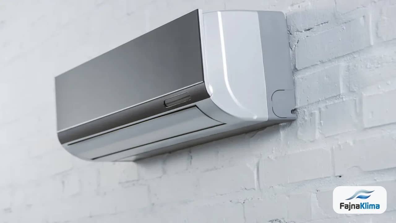 Designerski klimatyzator dopasowany do nowoczesnego salonu